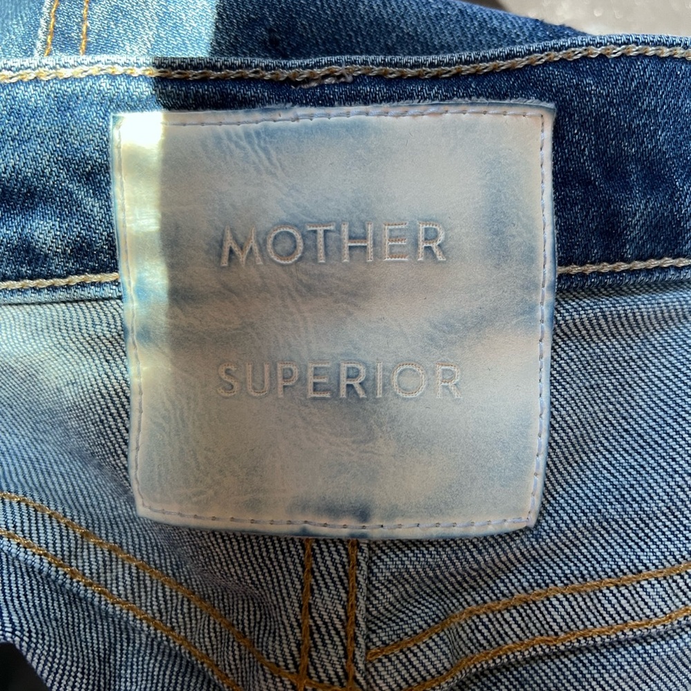 MOTHER JEANS. The Full Pipe Flood. Features a barrel leg and high rise. - Picture 7 of 9